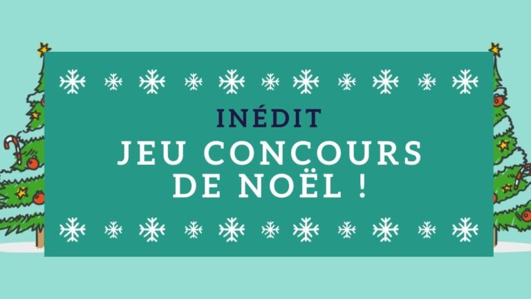 JEU CONCOURS DE NOËL !