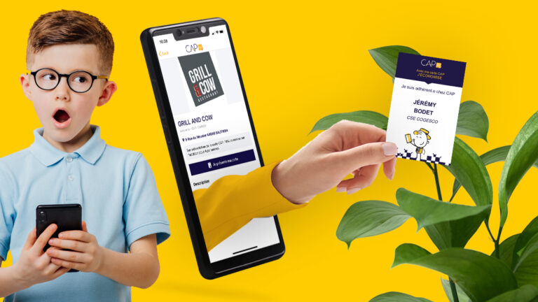 Profitez davantage grâce à votre carte CAP dématérialisée !